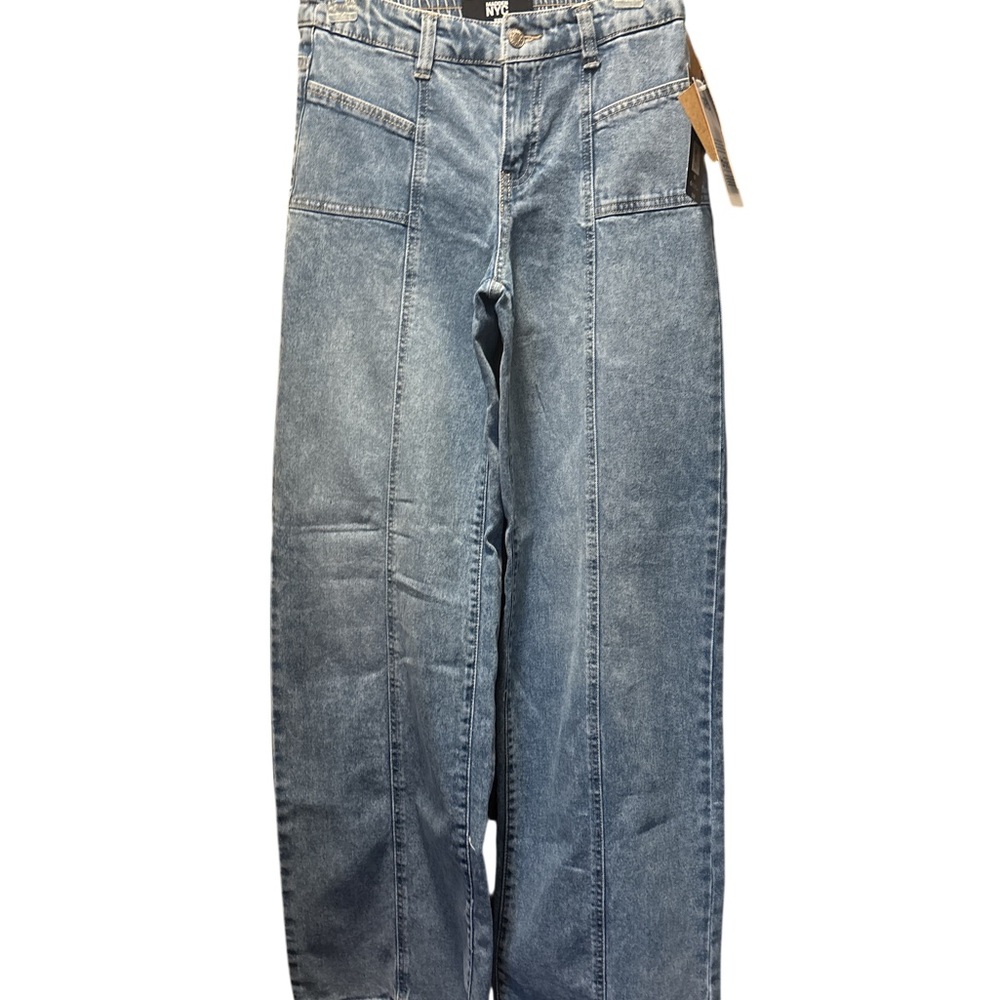 Wide Leg Blue Jeans  NWT MADDEN NYC XXS